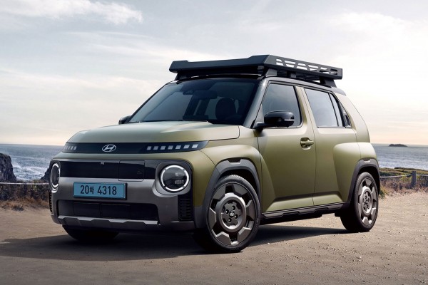 На рынок вышел маленький кроссовер Hyundai Casper Electric Cross На рынок вышел маленький кроссовер Hyundai Casper Electric Cross