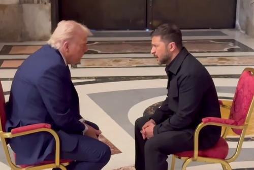 Зеленский заявил, что разговор с Трампом в Ватикане был «лучшим из всех» Зеленский заявил, что разговор с Трампом в Ватикане был «лучшим из всех»
