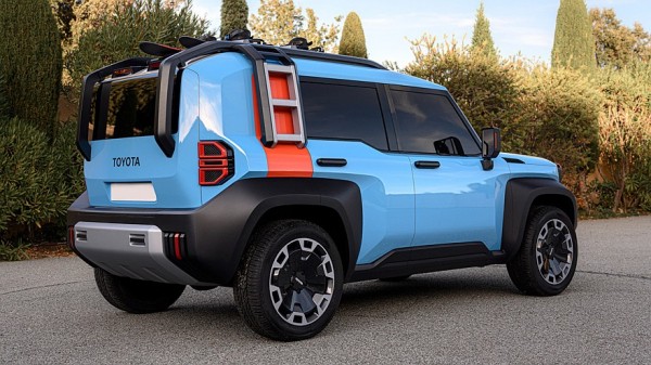 Внешность нового внедорожника Toyota Land Cruiser FJ раскрыта на патентном изображении