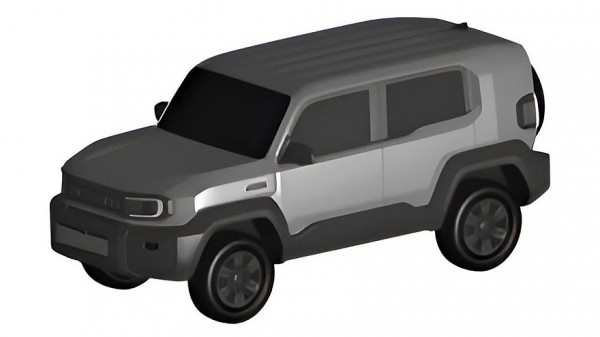 Внешность нового внедорожника Toyota Land Cruiser FJ раскрыта на патентном изображении